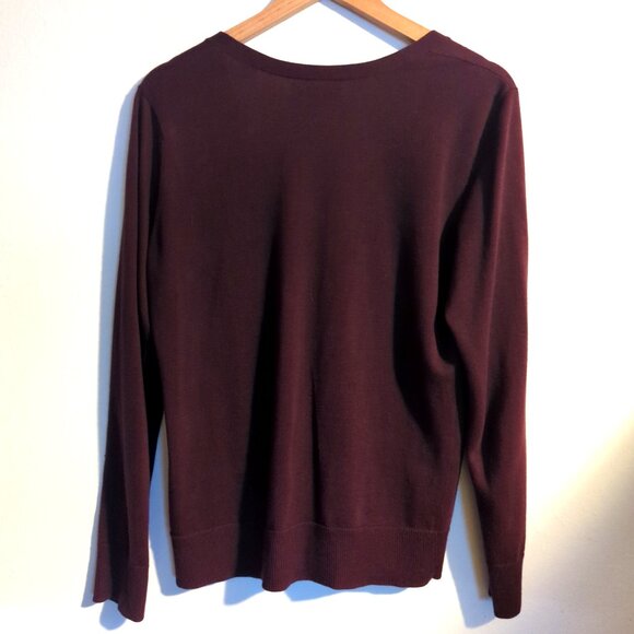 Lightweight Button-Up Cardigan Sweater Size L - Picture 5 of 6